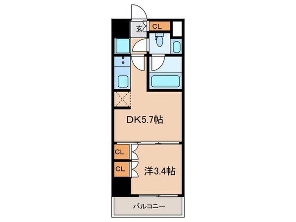 ONE ROOF RESIDENCE TAMACHIの物件間取画像